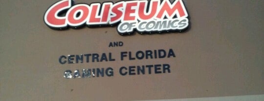 Coliseum Of Comics is one of สถานที่ที่บันทึกไว้ของ Keith.