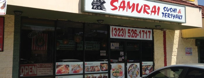 Samurai Sushi & Teriyaki is one of Food.