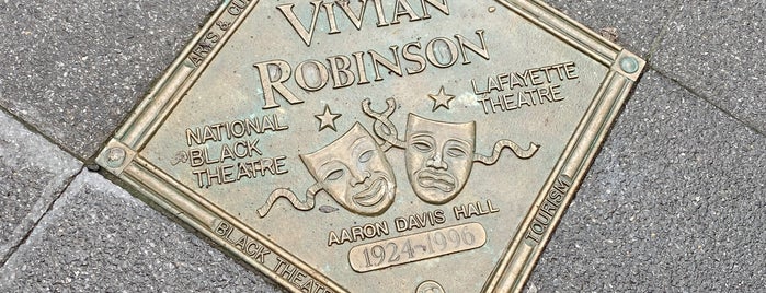 Harlem Walk Of Fame is one of NYC Sightseeing.