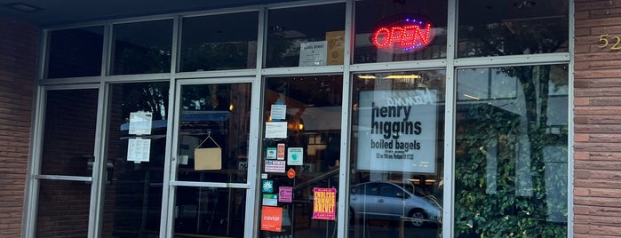 Henry Higgins Boiled Bagels is one of Breakfast to Try (Portland).