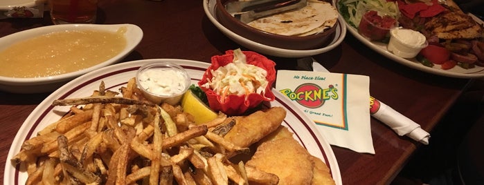 Rockne's is one of Food Fixes.