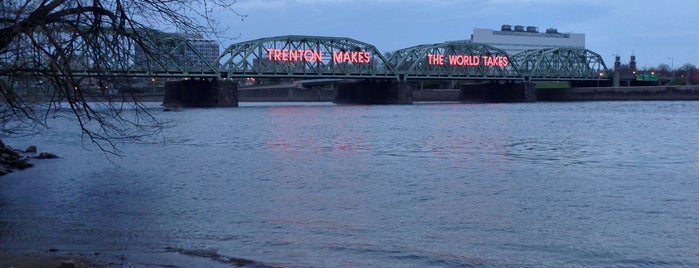 Lower Trenton Bridge is one of Trenton NJ.