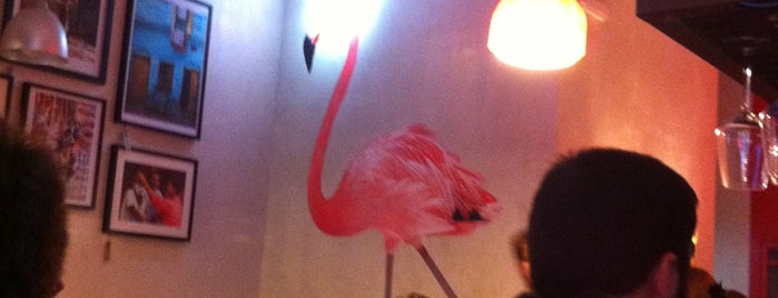 Flamingo is one of La noche es joven @Madrid.