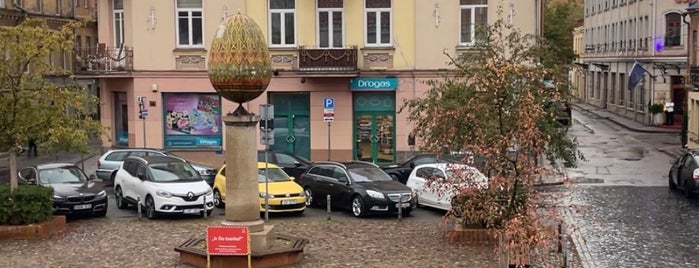 Easter egg is one of Vilnius.