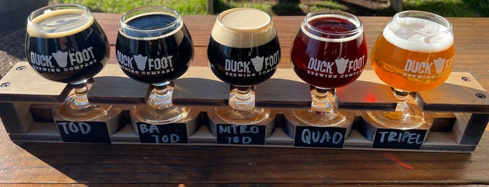 Duck Foot Brewing Company is one of Craft Brew 2 the Max.