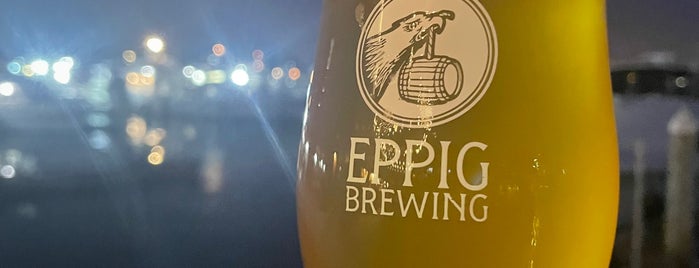 Eppig Brewing Waterfront Biergarten is one of Breweries.