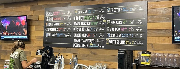 Left Coast Brewery is one of LA.