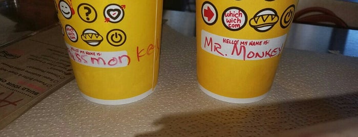 Which Wich is one of Lugares favoritos de Andy.