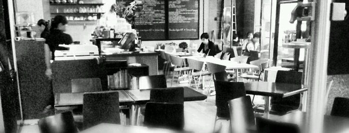 The Book Café is one of Cafes.