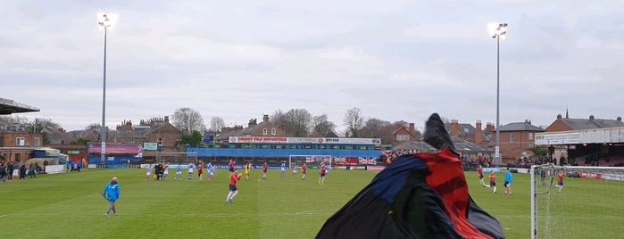 Bootham Crescent is one of Football Stadiums.