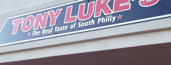 Tony Luke's is one of Atlantic City 2014.