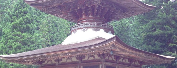 金剛三昧院 is one of 高野山山上伽藍.