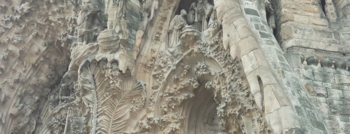 The Basilica of the Sagrada Familia is one of clive’s Liked Places.