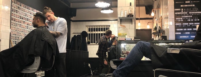 Huckle the Barber is one of Barbers London.