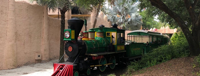 Congo Train Station is one of Busch Gardens Tampa.