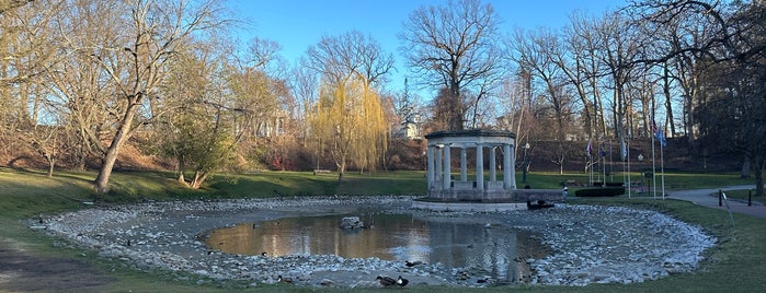 Congress Park is one of Saratoga Springs, NY.