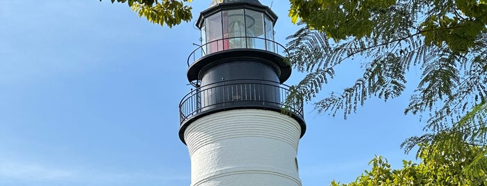 Key West Lighthouse is one of Florida Keys.