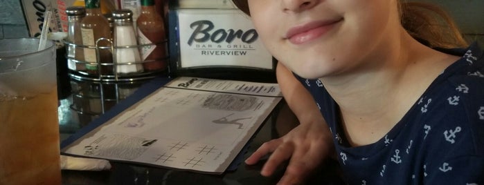Boro Bar & Grill Riverview is one of Locais curtidos por Tom.