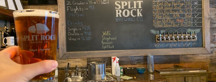 Split Rock Brewery is one of Newfoundland.
