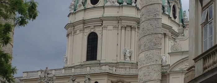 Karlsplatz is one of Vienna.