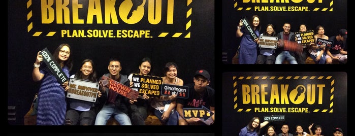 Breakout Philippines is one of Escape Games 🔑 - Asia.
