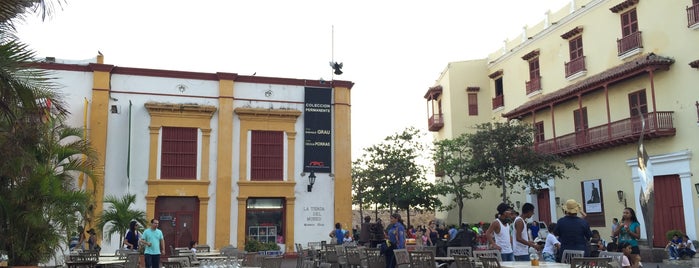 Plaza San Pedro Claver is one of cartagena.