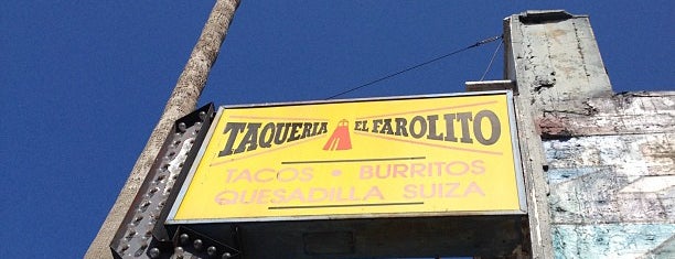 Taqueria El Farolito is one of San Francisco's Best Burrito Places.