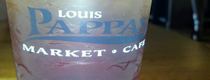 Louis Pappas Market Café is one of Locais curtidos por Bev.