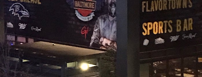 Guy Fieri's Baltimore Kitchen + Bar is one of Roz's.