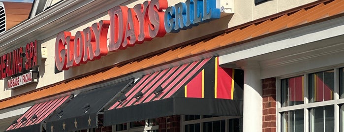Glory Days Grill is one of Local Redskins Rally Bars.
