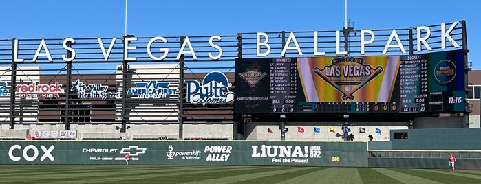 Las Vegas Ballpark is one of Las Vegas a local’s Favorites.