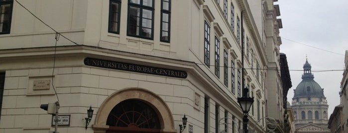 Central European University (CEU) is one of Julia'nın Beğendiği Mekanlar.