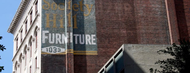 Society Hill Furniture / Wurlitzer Piano Ghost Signs is one of Ghost Signs and Faded Ads.