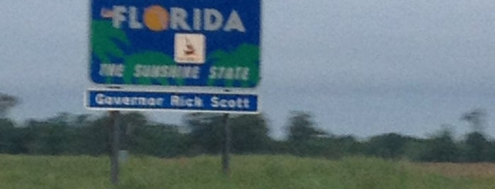 Alabama-Florida State Line is one of The1JMACさんのお気に入りスポット.