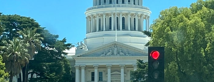 The State Capitol Building East Entrance is one of California dreams.