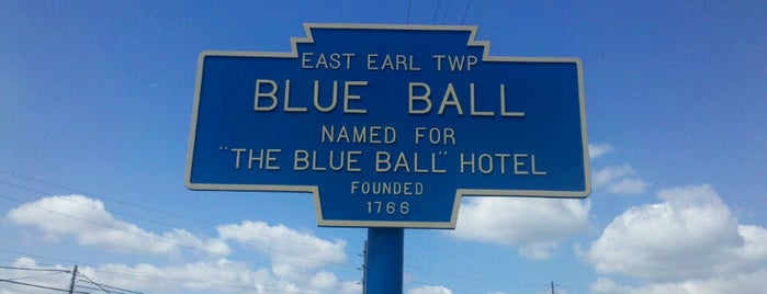 Blue Ball is one of places to go.