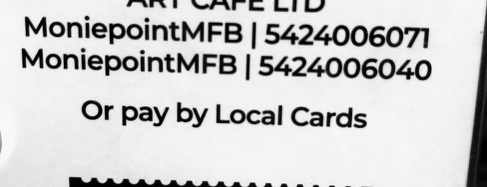 The homestores (Art Cafe) is one of Lagos Badge: I am a Lagosian.