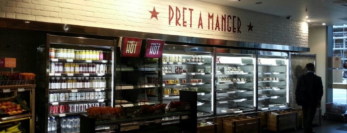 Pret A Manger is one of New office food.