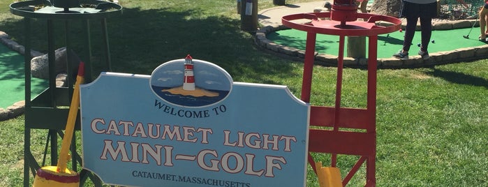Cataumet Light Mini Golf is one of the cape.