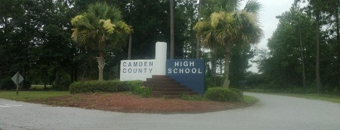 Camden County High School is one of Tyra : понравившиеся места.