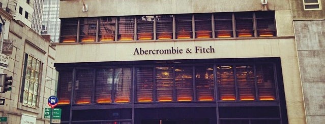 Abercrombie & Fitch is one of New York bitches.