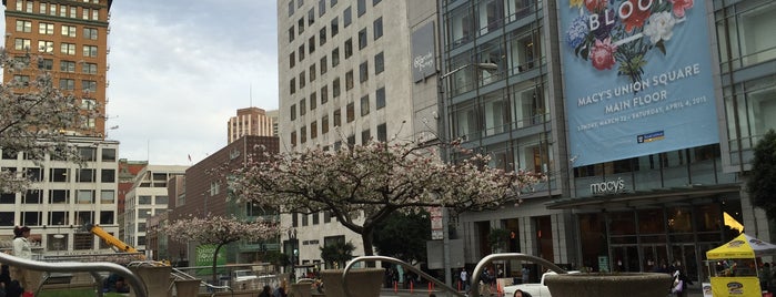 Union Square is one of Perfect Day SF.