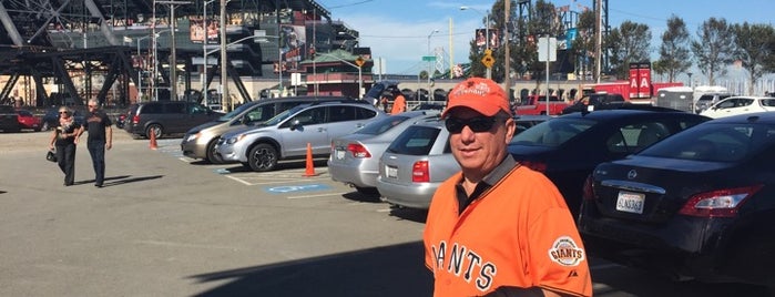 AT&T Parking Lot D is one of Giants.