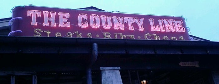 The County Line is one of Locais salvos de Art.