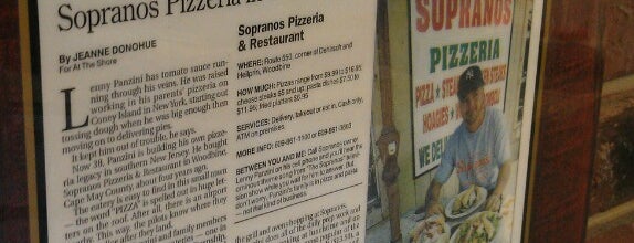 Sopranos Pizza is one of Places-to-Eat.