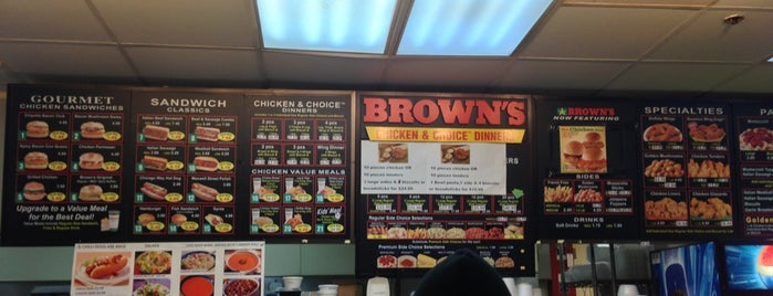 Brown's Chicken is one of สถานที่ที่ Vicky ถูกใจ.