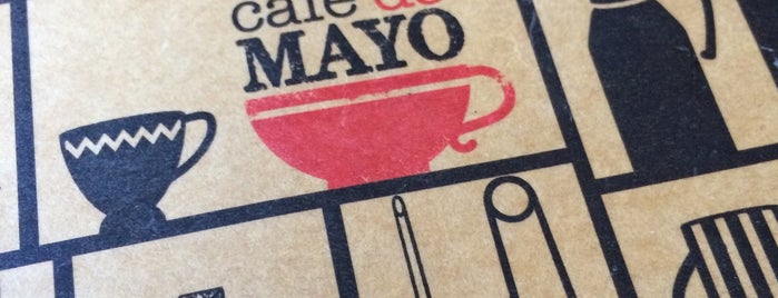 Café de Mayo is one of Lugares favoritos de Mauricio.