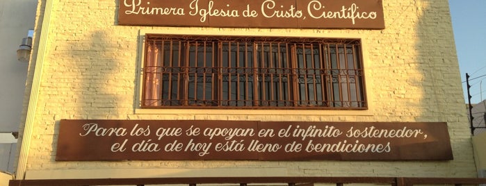 Primera Iglesia de Cristo Científico Guadalajara is one of Lugares de reflección.