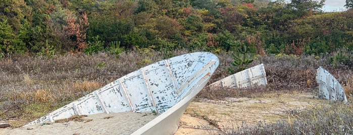 Shipyard Works: Cut Bow is one of Art on Naoshima.