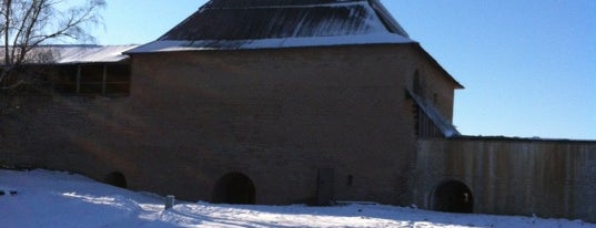Old Ladoga castle is one of Серебряное кольцо России.